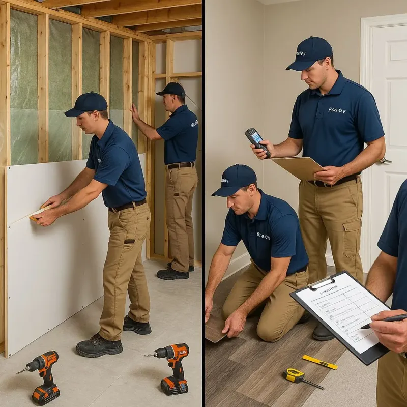 Repairs and Reconstruction process in Weedsport, NY