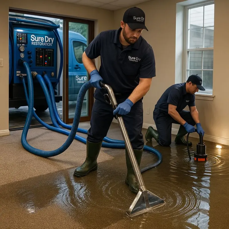 Water Extraction and Removal process in Weedsport, NY